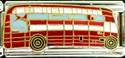 Red London bus - superlink 9mm Italian charm - Click Image to Close